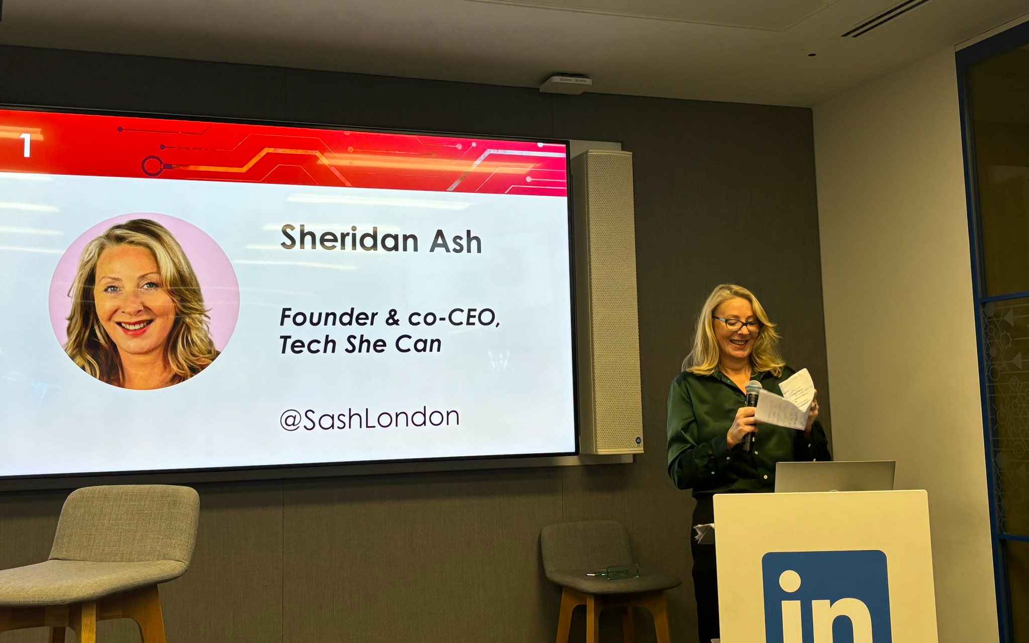 ComputerWeekly.com "Most Influential Woman in UK Tech 2024: Winner is Sheridan Ash MBE founder and co-CEO of Tech She Can