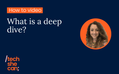 What is a deep dive?