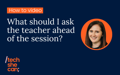 What should I ask the teacher ahead of the session?