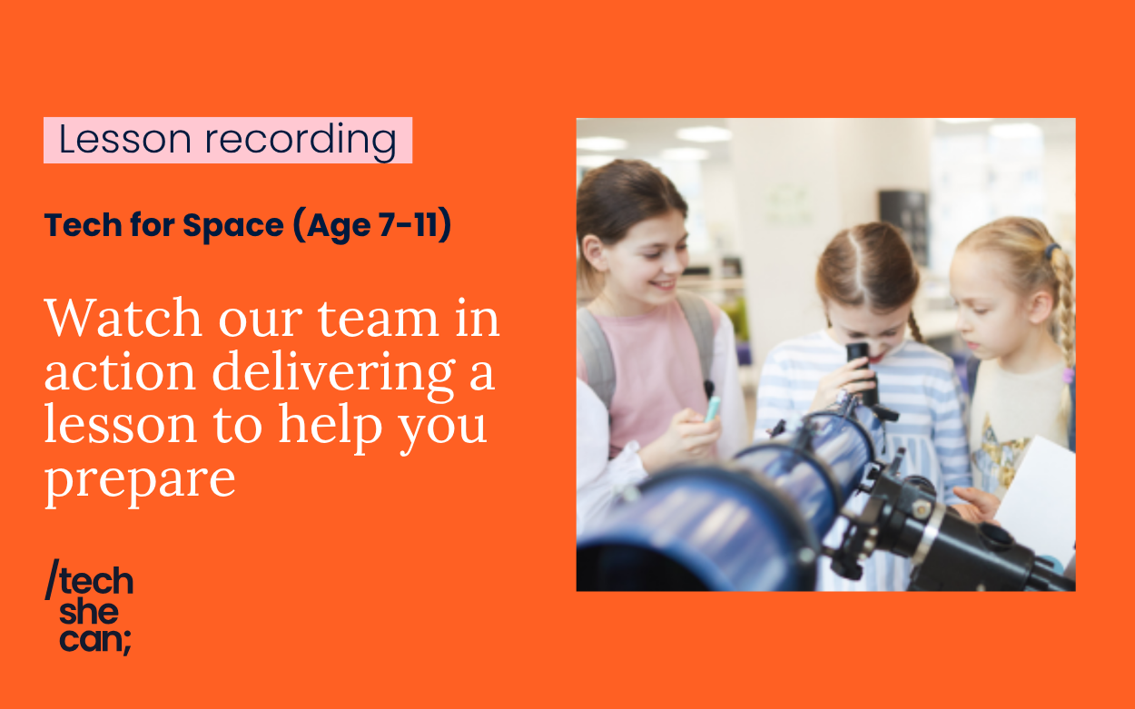 Tech for Space (Age 7-11)