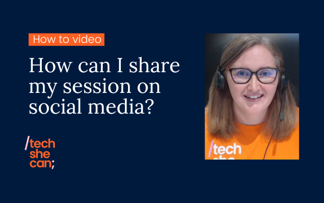 How can I share my session on social media?