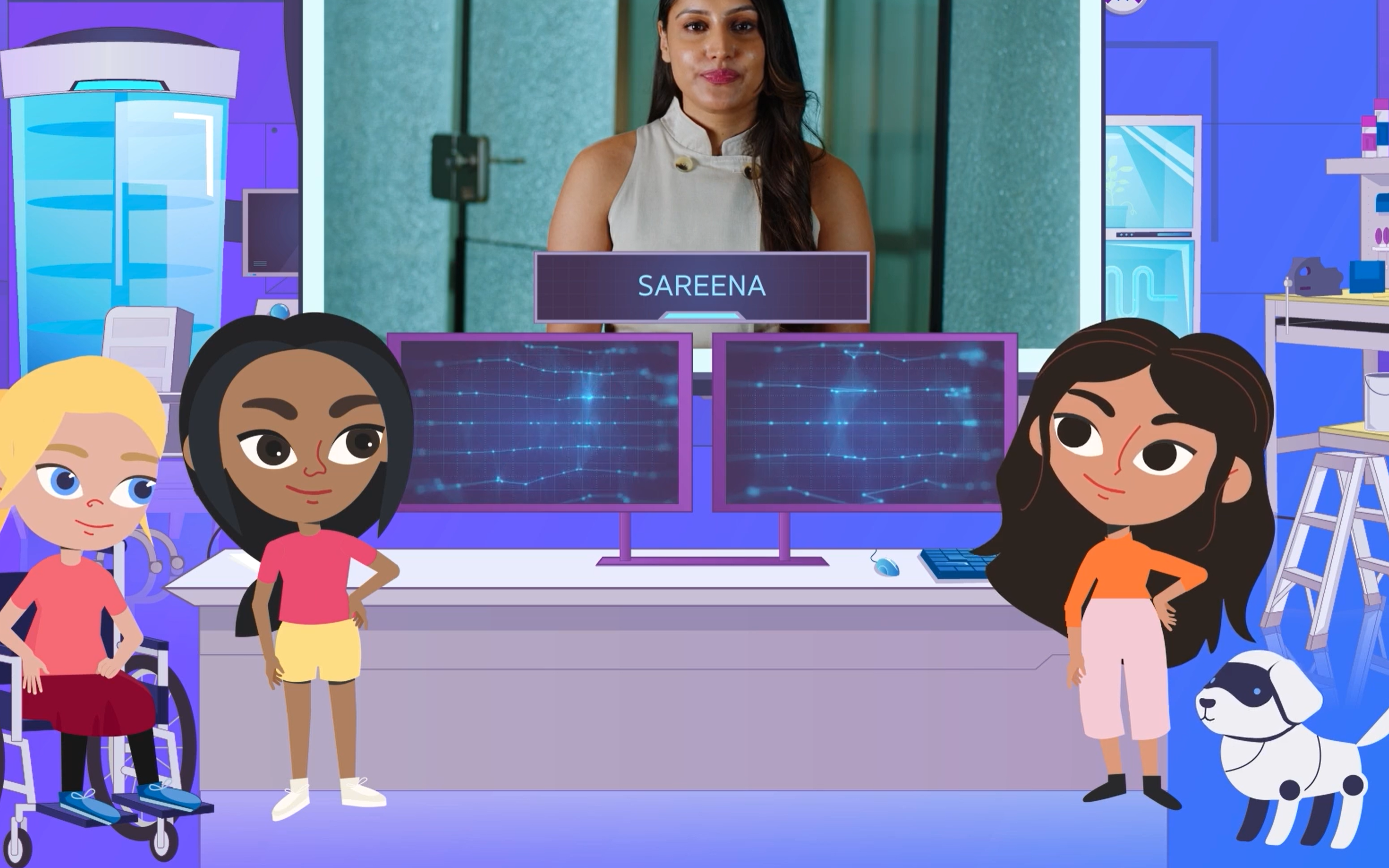 Katie and Tex Embark on a Journey of Discovery: Exploring the Wonders of Gen AI with Accenture's Sareena