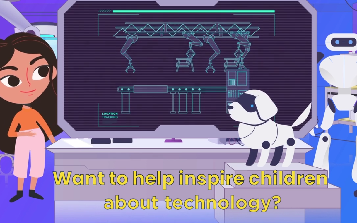 Would you like to help inspire chidren about a future career in technology?