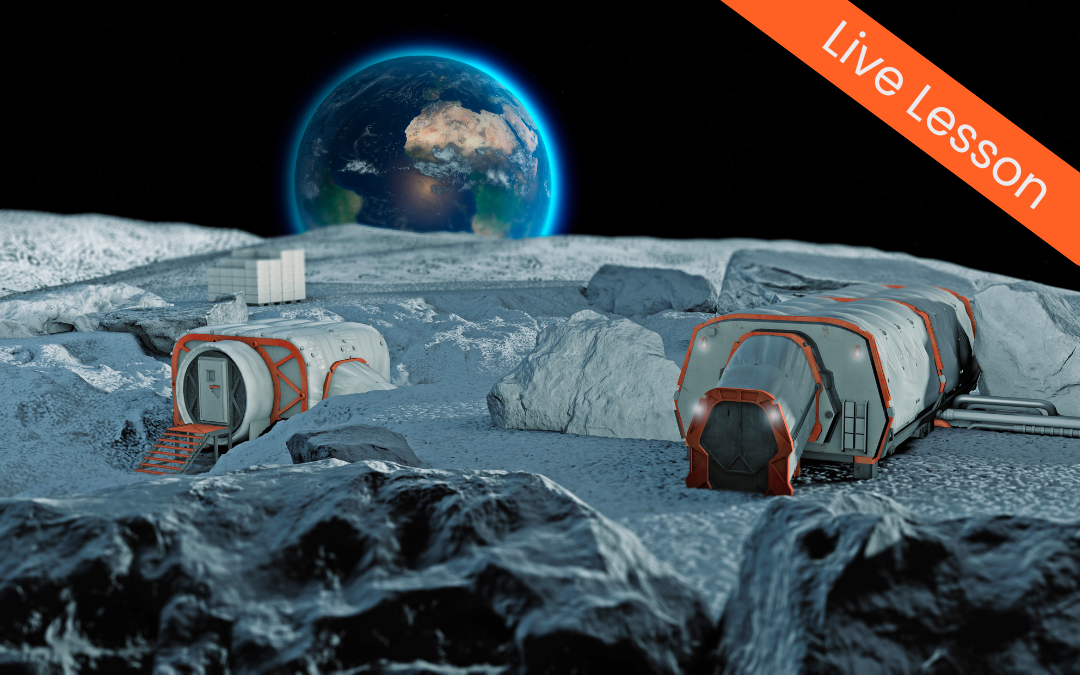 Live lesson: World Space Week - Tech for Living in Space (Primary)